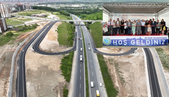 TEPE EMLAK KONUTLARI KAVŞAĞI HİZMETE AÇILDI