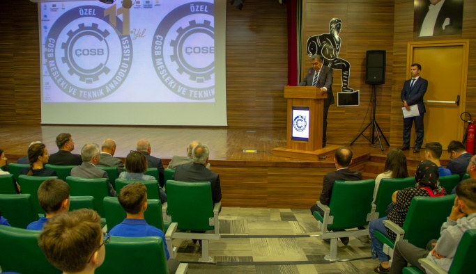 Özel ÇOSB Mesleki ve Teknik Anadolu Lisesi’nde yeni eğitim-öğretim yılı başladı