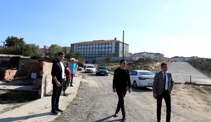 AKAY ÇALIŞMALARI YERİNDE İNCELEDİ