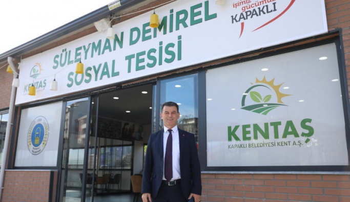 Süleyman Demirel Sosyal Tesisi Hizmete Açıldı