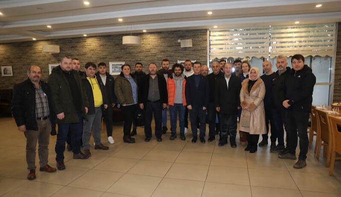 Başkan Çetin, Gazetecilerle Bir Araya Geldi