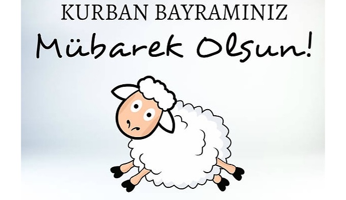Kurban Bayramını kutluyoruz