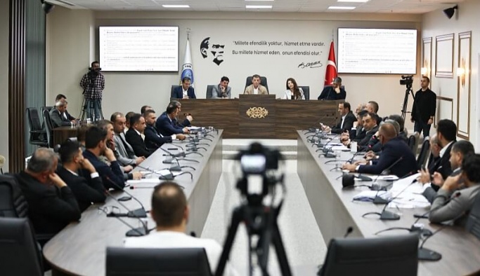 Kapaklı Belediye Meclisi Ekim Ayı son oturumu Yeni Meclis Salonunda Yapıldı