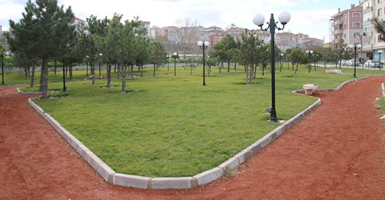 Akın Akın Parkı tamamlanıyor