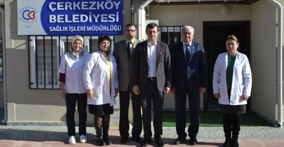 Başkan Akay yeni Sağlık Birimini ziyaret etti 