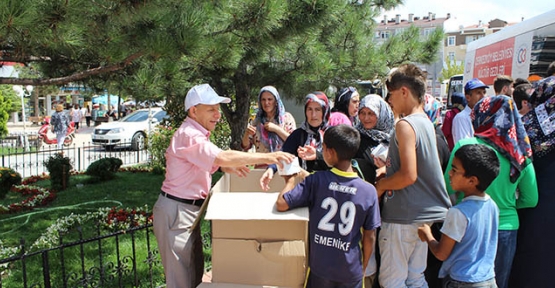 Çerkezköy Belediyesi'nden 10 bin kandil simidi