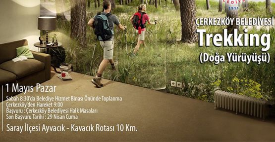 Çerkezköy doğayı keşfediyor