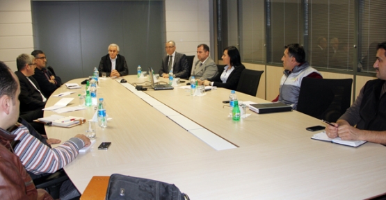 ÇERKEZKÖY OSB MÜDÜRLÜĞÜ SANAYİCİLERİYLE İSTİŞARE TOPLANTILARINA DEVAM EDİYOR