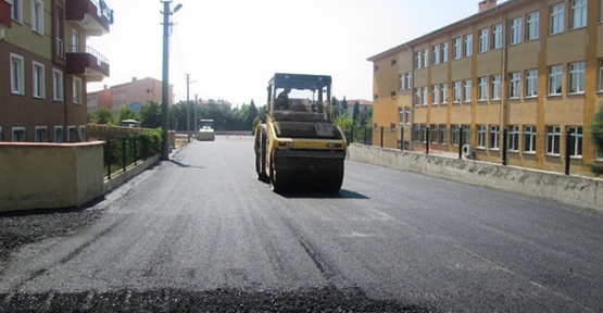 Çorlu Belediyesi'nden asfalt seferberliği