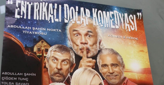 Entrikalı Dolap Komedyası Cuma günü sahneleniyor