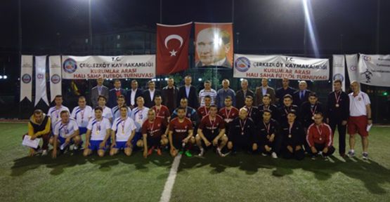 Halı Saha turnuvası sona erdi