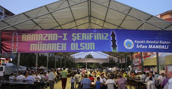 İftar çadırı bu senede kurulacak