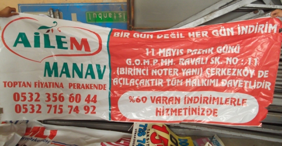 İzinsiz afiş ve reklama ceza