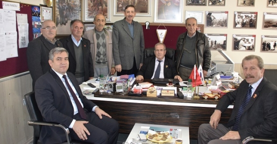 Kapaklı Emniyet Müdüründen Gazilere iadeyi ziyaret