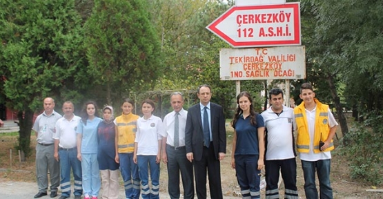 Kaymakam  Kubilay 112’de incelemelerde bulundu 