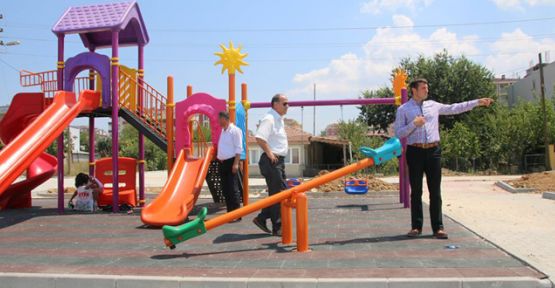 Kızılpınar ve Veliköy’e yeni park ve yeşil alanlar yapılıyor 