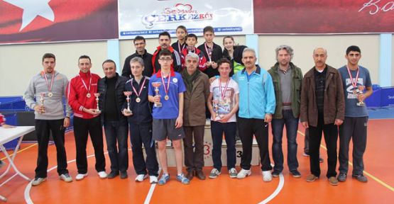 Masa Tenisi Turnuvası sonuçlandı  