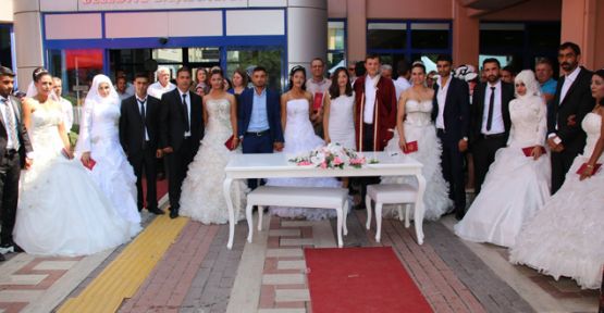 Nikah töreni ve sünnet şöleni düzenlendi