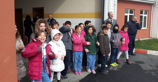 Öğrenciler yangın eğitimi aldı