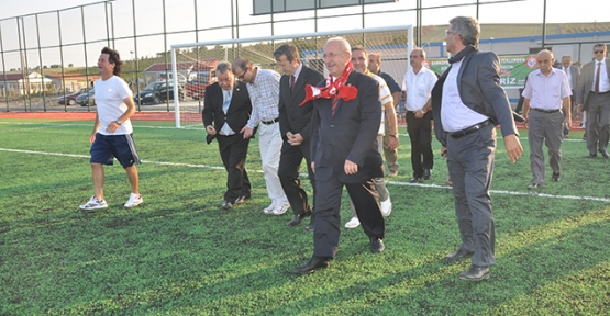 Şarköy Stadı açıldı