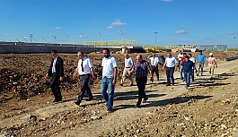 Genel Müdür Başa, Başkan Akay ile birlikte  TESKİ’nin Çerkezköy yatırımlarını inceledi