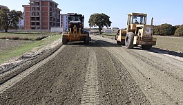 Yol ve kaldırım çalışmaları devam ediyor