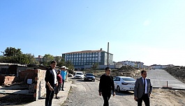AKAY ÇALIŞMALARI YERİNDE İNCELEDİ