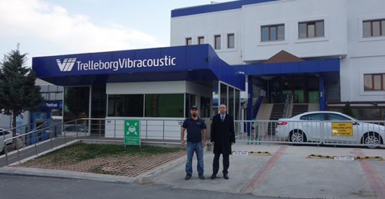 Trelleborg Vibracoustic fabrikasına ziyaret