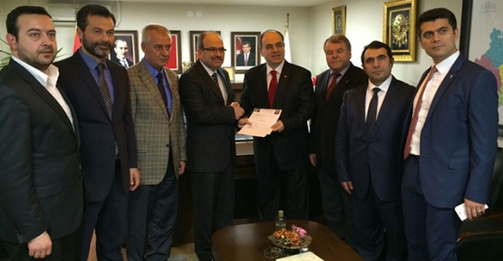 Turan Avcı adaylık başvurusunu yaptı