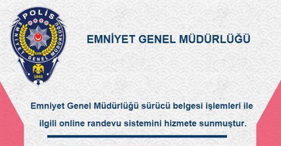 Yeni ehliyetlere online başvuru